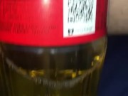 Pissing in a bottle (Viewer request )