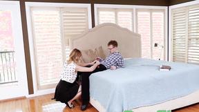 ”FAMILY STROKES Promiscuous stepsis disciplined by big step sibling shaft”