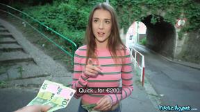 ”Skinny European Model Babe Blasted for a Few 100 Euros”