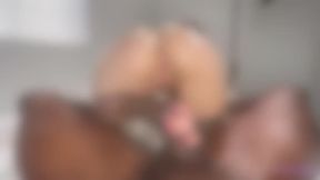 Sexy Brunette Squirts on Huge 13 Inch Dick