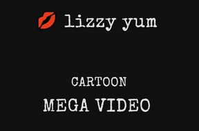 lizzy yum - MEGA VIDEO cartoon #6