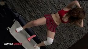 Passionate Japanese Sportswoman Gets Wild During Oral Stimulation Moments