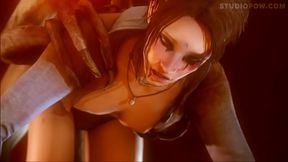 Rough Anal Adventure – Kat Fights Monster Demon for Ass-Fucking Pleasure