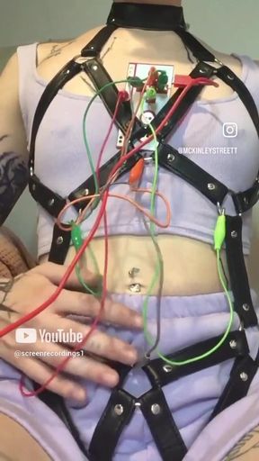 hardware bondage instrument MUSIC cyborg BDSM slut