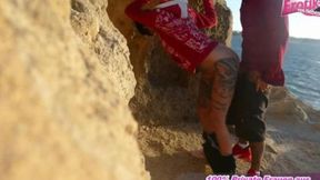 Wild Sex Adventure With Curious Tourist In Nature