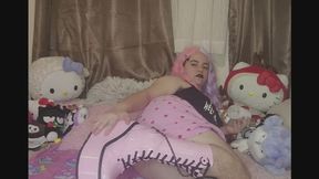 Femdom Demonia Boot Worship & Cum Rubbing