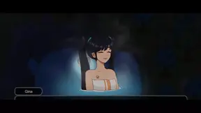 Village Rapsody - Part 35 - Gina and Anna Threesome Sex Scene!! by Loveskysan69