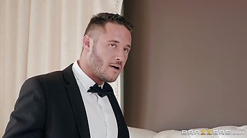 Kayla Kayden is secretly working as a high class prostitute and having threesomes with two guys
