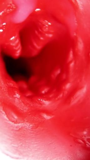 This beautiful pussy is pulsating and squeezing my cock! Camera inside the hole!   Clip 1