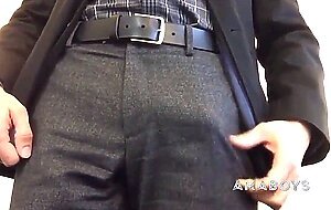 Str8 daddy horny at work