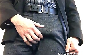 Str8 daddy horny at work