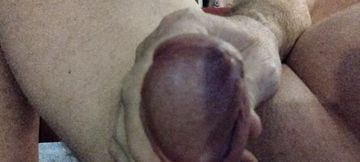 Very quick wank and cum