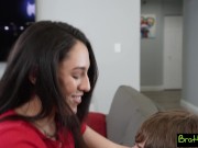 Brattysis Selena Ivy tells Stepbrp, "Ill shut up if there's a Dick in My Mouth" -S29:E3