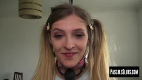 Skinny teen Rhiannon Ryder has herself dominated and roughly fucked like never before