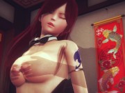 [FAIRY TAIL] Erza in bunny suit makes you cum (3D PORN 60 FPS)