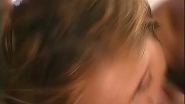 White teen just turned 18 years old and gets double penetrated by two guys
