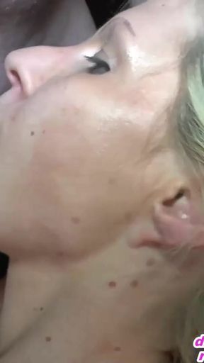 Spectacular moment from "Secret Sexparty NO CONDOM with creampie swallow n cumshot"