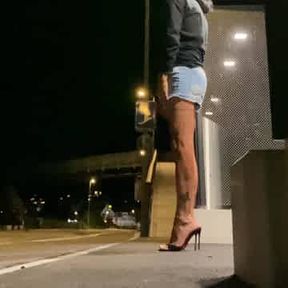 At the bus stop 3