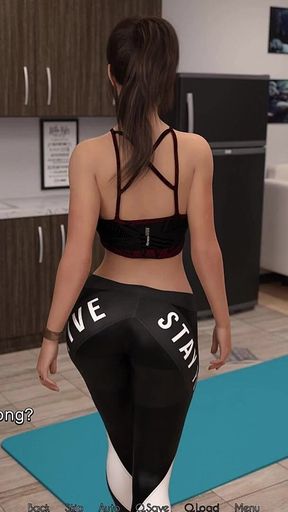 The Awakening 8: Xavier Fingers Pussy Then Ass Fucks Landlady