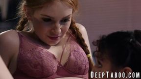 Redhead College Coed Maya Seduces Her Teacher In A Scorching Revamp