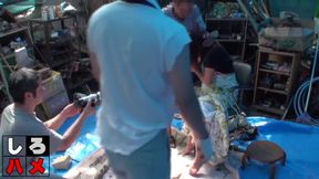 Pregnant Asian Woman Cant Hold Back From Sucking Dicks And