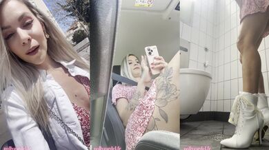 Chauffeur gets his cock stuffed raw outside public ejaculation