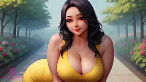 Curvy Futanari Takes Control in Steamy Hentai VR Pleasure Ride