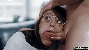 Hot teen 18+ Fucked So Hard In Ass By Priest After Blowjob