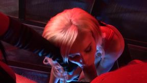 leyla black and romana ryder get their bdsm kink on in the lightbox