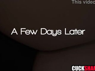 Cuckold hubby assists young wife screw grand-dad