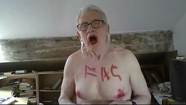 Sissy slag Sarah'_s  exposure humiliation - is it male or female? Only knows that it  just craves cock up its shithole