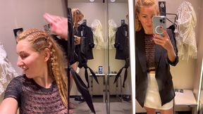 7 eme jour a ibiza m exhibant dans une cabine d essayage a zara