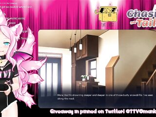 Chasing (Cute Lesbos) Tails Part 1 2D Vivi Visual Novel SFW Steam - Flat Chest Dev
