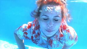 Long Breath Holding Underwater