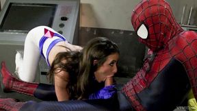 An awesome hard missionary pose fuck with a hot Casey Calvert