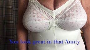 Vgq3 Aunty Sandra Getting Dressed