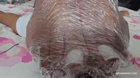 GIANT DOMINANCE - STINKY FEET IN FACE ENVELOPED - MISTRESS IZABELA PAES - NEW MF JUL 2025 - CLIP 06