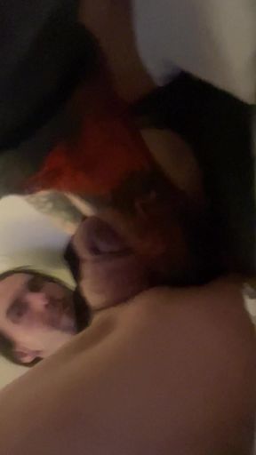 Self fucking with help