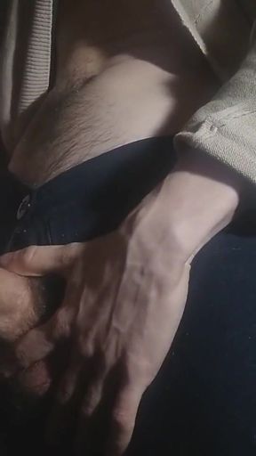 Jaw-dropping moment from "Bobbing my Fat Cock for you and Shooting a Thick Warm Load"