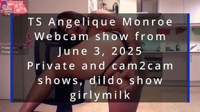 ts angelique monroe - webcam show from june 3, 2025