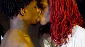 Black jock Dreezy Long is up to no good again as he seduces his bicurious friend