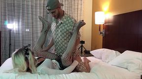 Rapper Fucks Blonde Trans College Girl