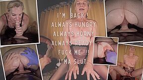 Sluttys Always Hungry Holes - Shes Back With Anal Toys, Owned Slut And Mistress April