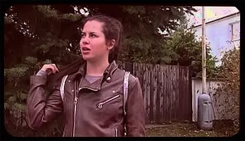 Passionate Russian Teen's First Public Encounter