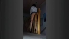 Kinky Cowgirl Sissy Slut Rides a Sex Toy