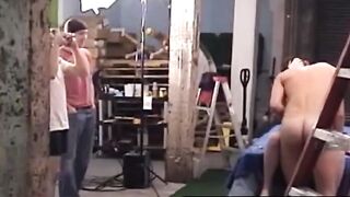 KINKY WORKSHOP THREESOME - Lustful VIXEN Gets Fucked By A Triple Threat