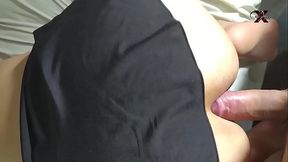 Step cousin gets pounded in quarantine anal