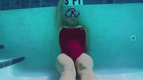 Summers LONGEST BREATHOLD SO FAR exceeding 4 minutes underwater alone