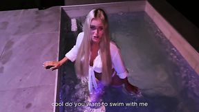 HER OWN TOUCH BROUGHT HER TO HER KNEES