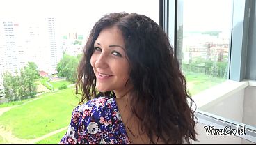 Fuck Big Ass Emmy in the Pussy and Anal on the Balcony